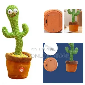 Electronic Dance Cactus Toy for Kids