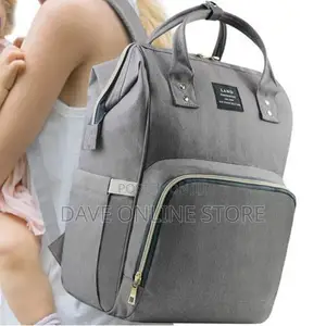 Multi- Function Diaper Bag – Grey