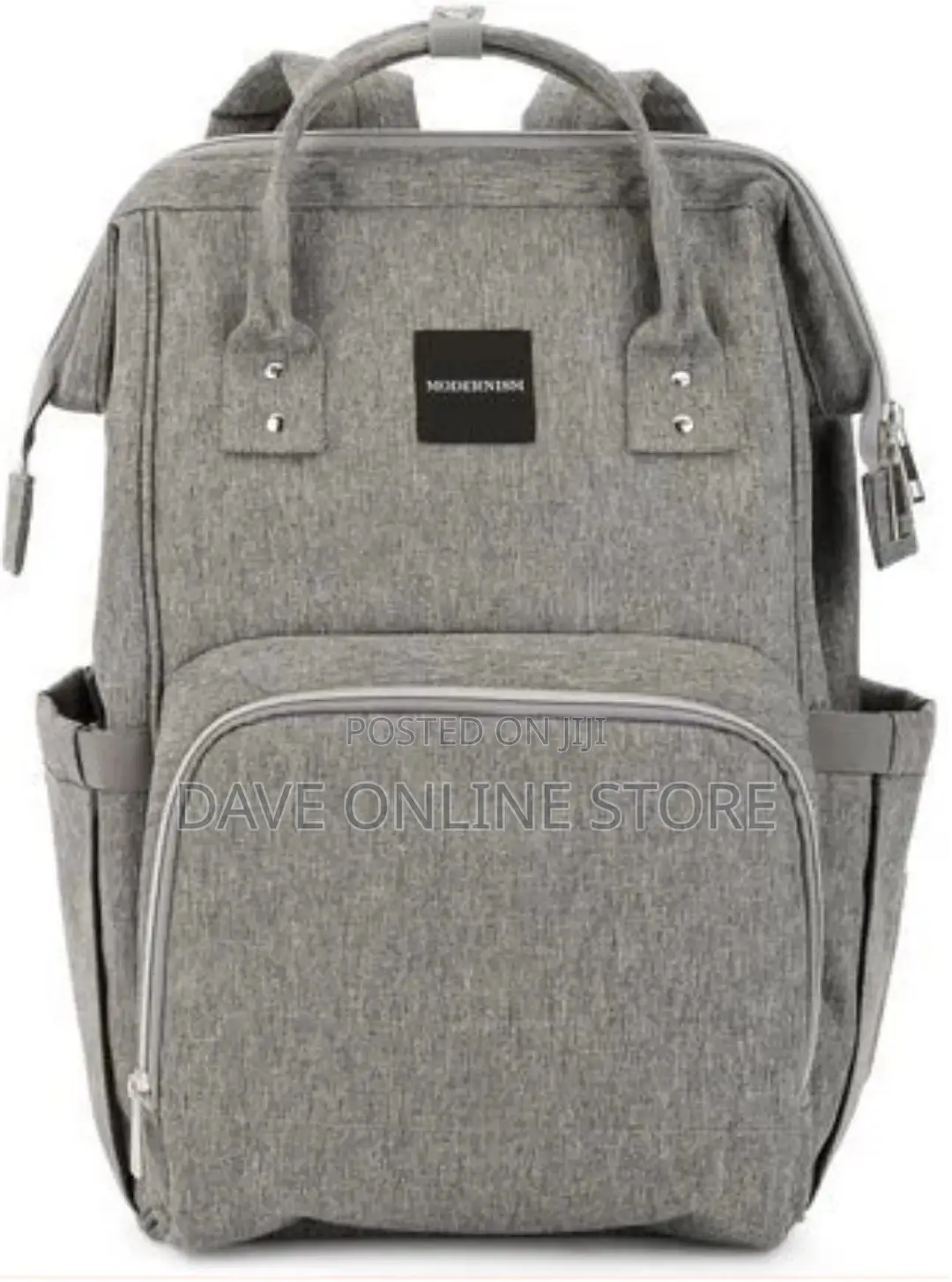 Multi- Function Diaper Bag – Grey