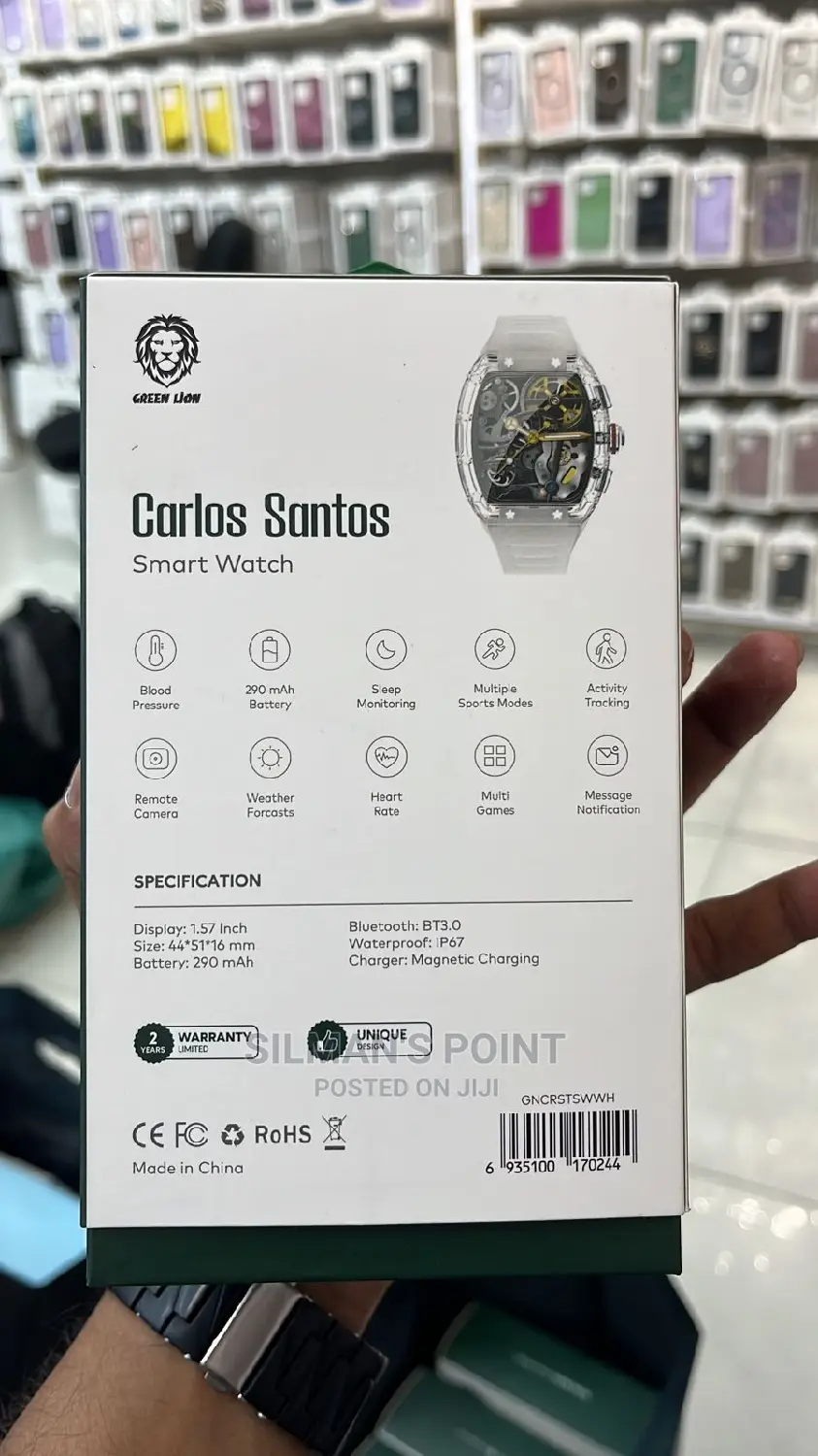 Green Lion Carlos Santos Gray