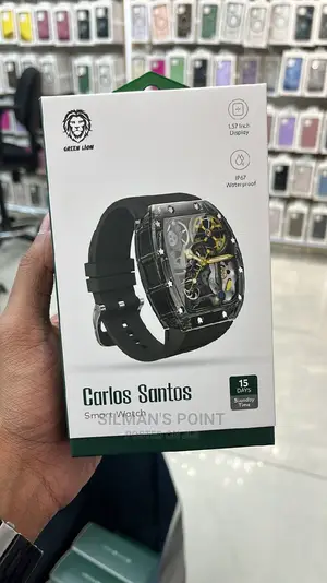 Green Lion Carlos Santos Black