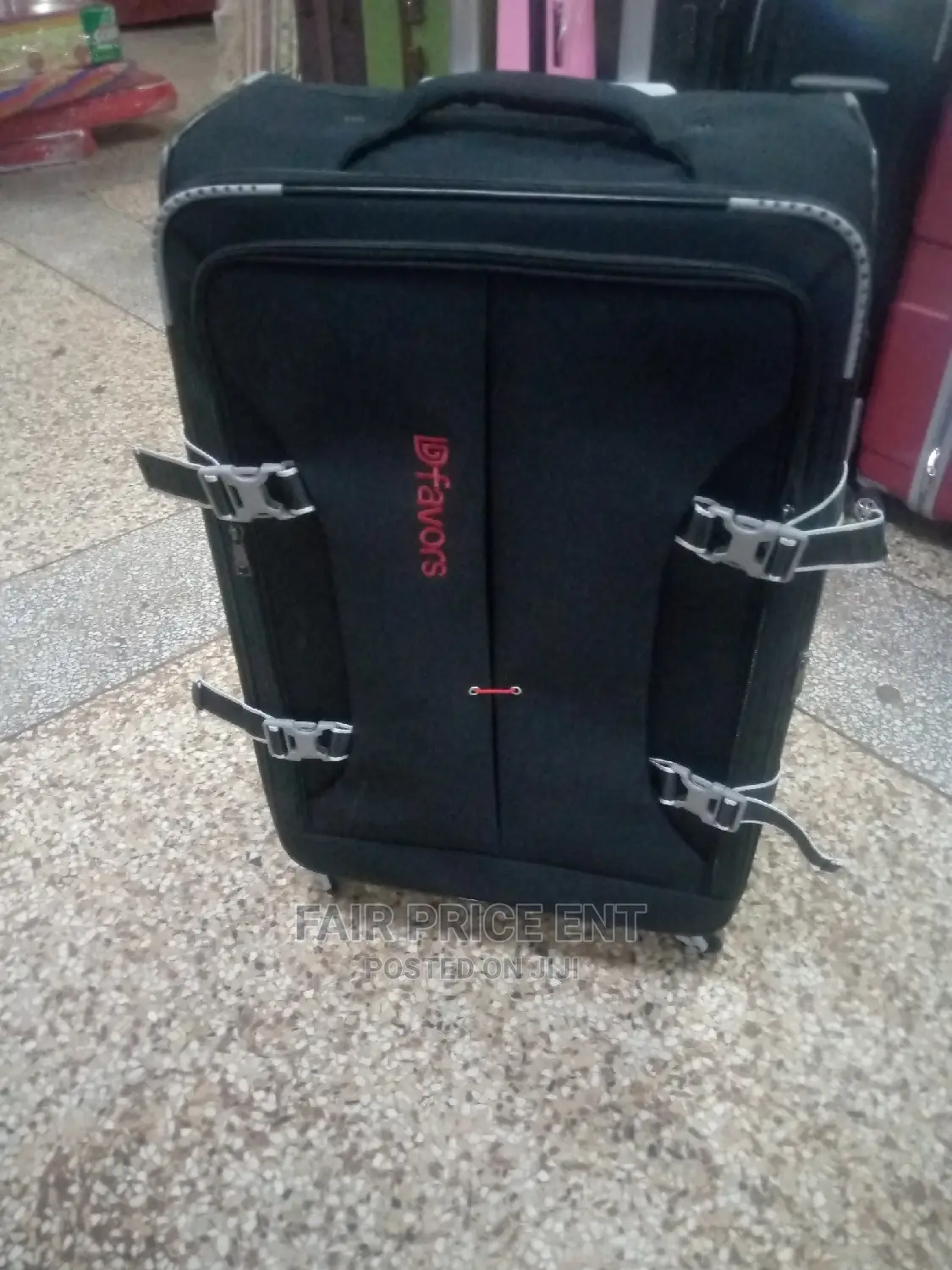 Original Cloth Suitcases Medium ( Black)