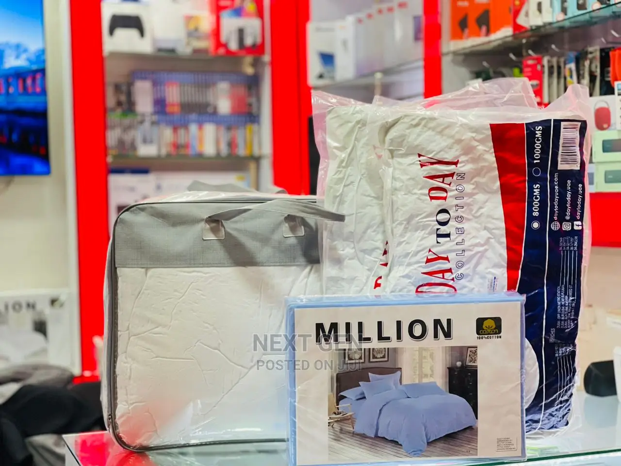 Million Duvet and Bedsheets + a Pillow