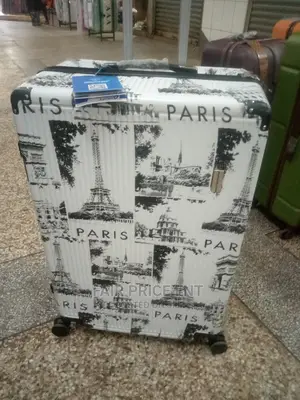 Style Plastic Traveling Bag Extra Large ( White)