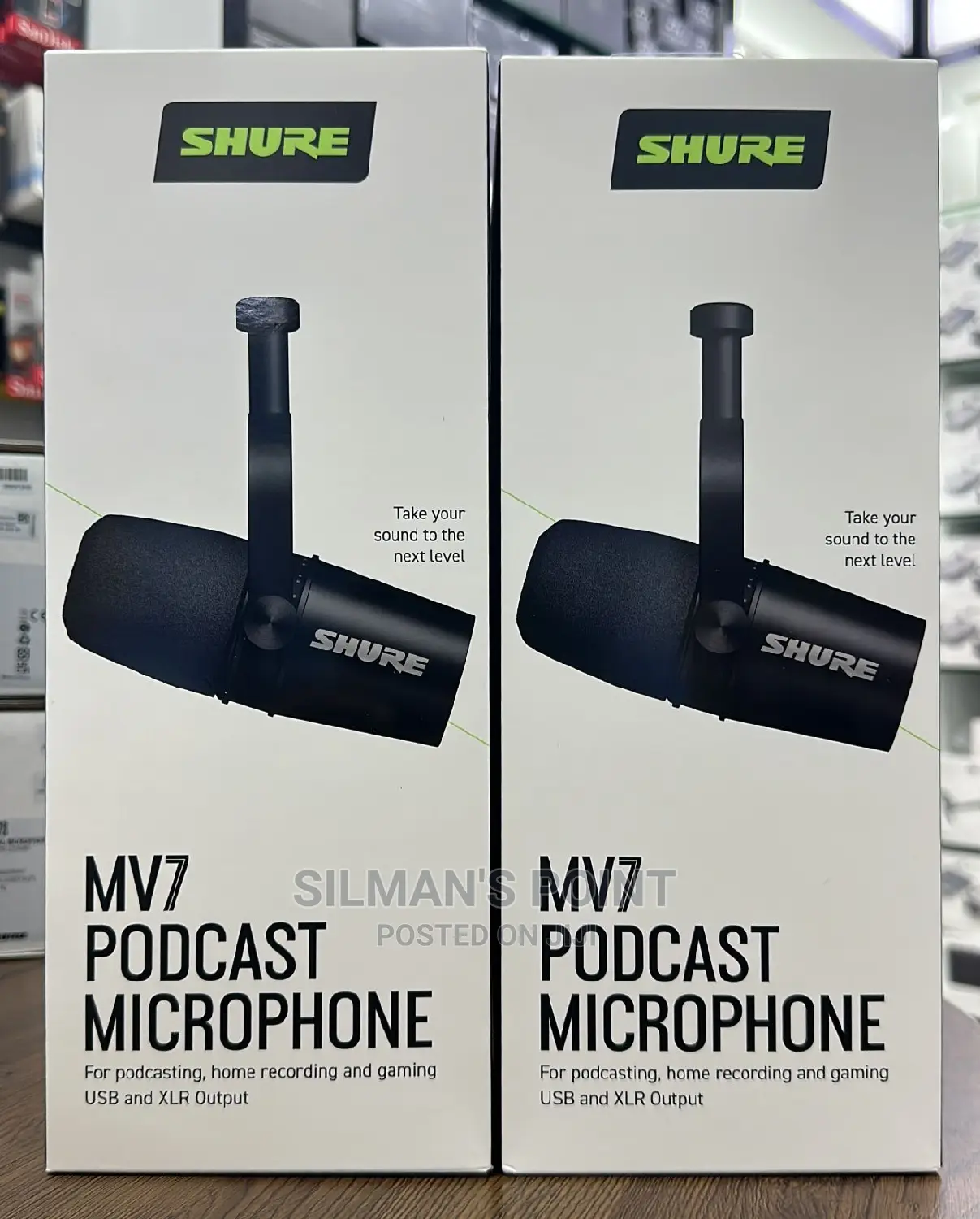 Shure Mv7 Podcast Microphone