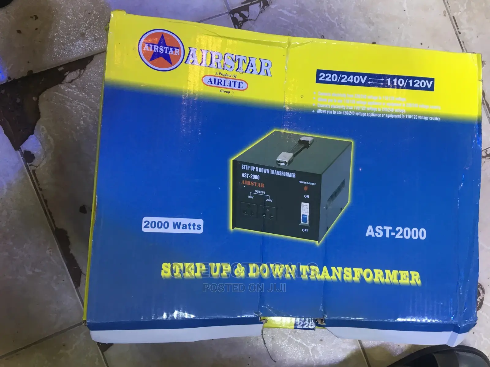 Stabilizer 2000watts Step Up and Down