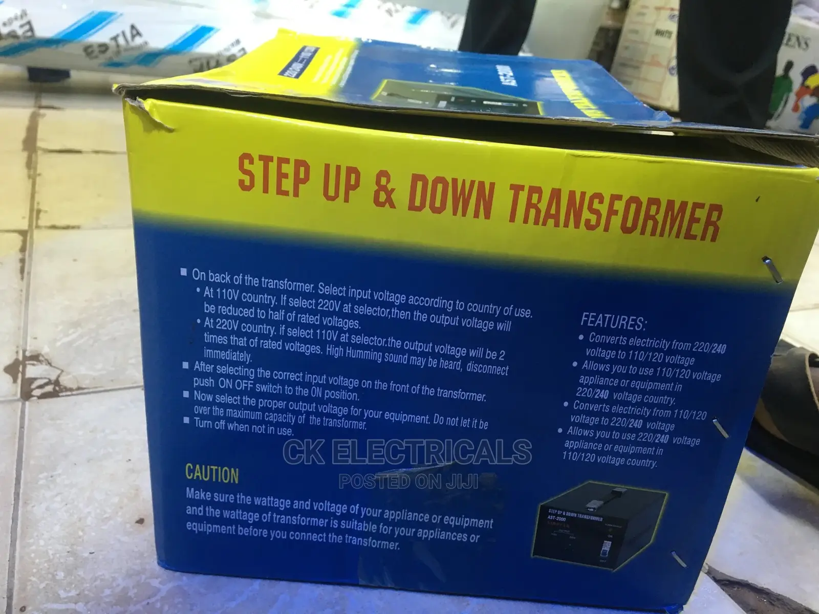 Stabilizer 2000watts Step Up and Down