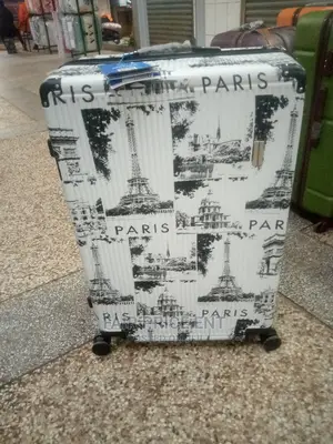 Traveling Style Suitcase Large( White)