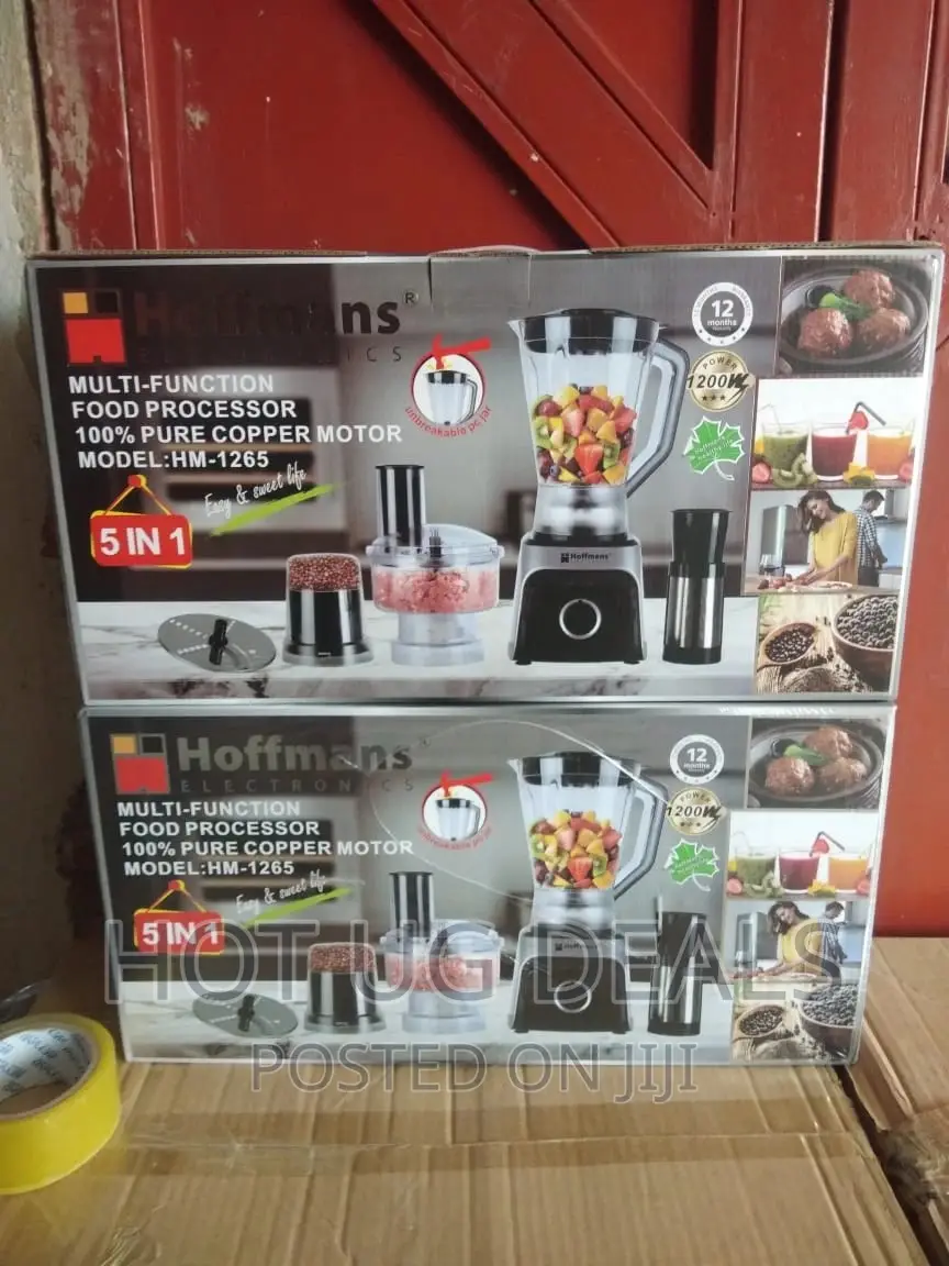 5 In 1 Hoffman Multi-functional Blender, Food Processor,1.5l