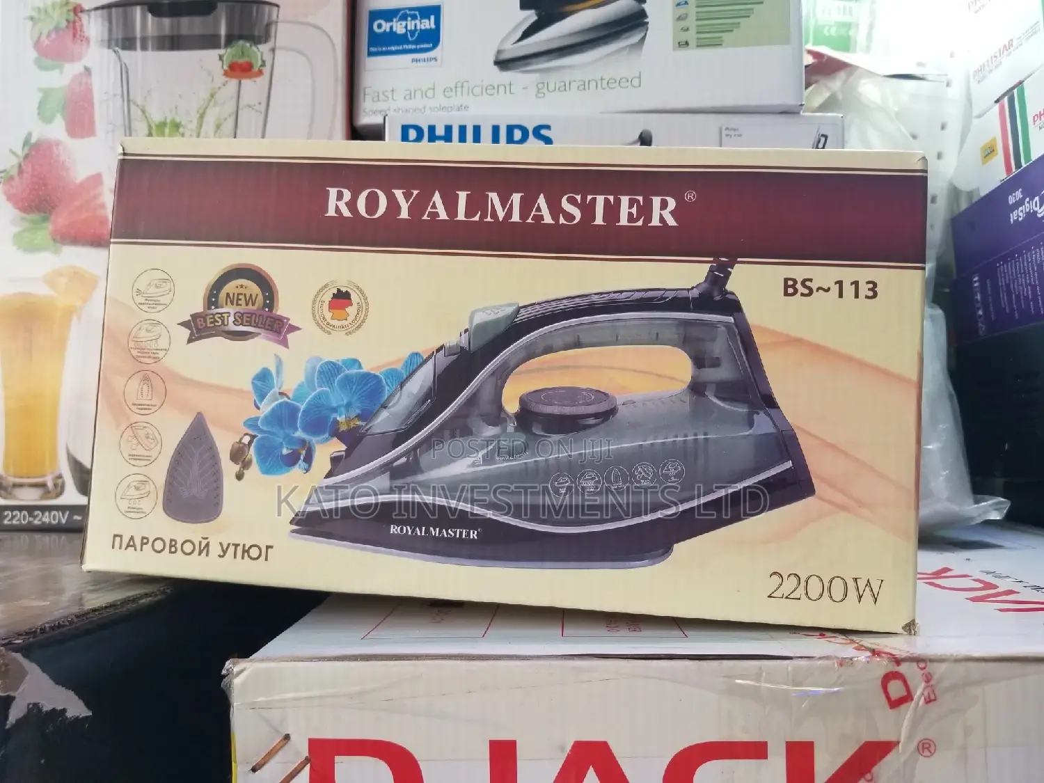 Royal Master /Steam Iron