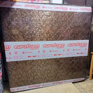 Premium High Density Mattress.6*6 in 8 Iches( Brown)