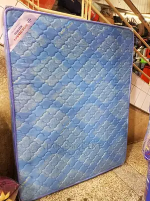 Premium High Density Mattress 5*6 in 6 Inches( Blue)