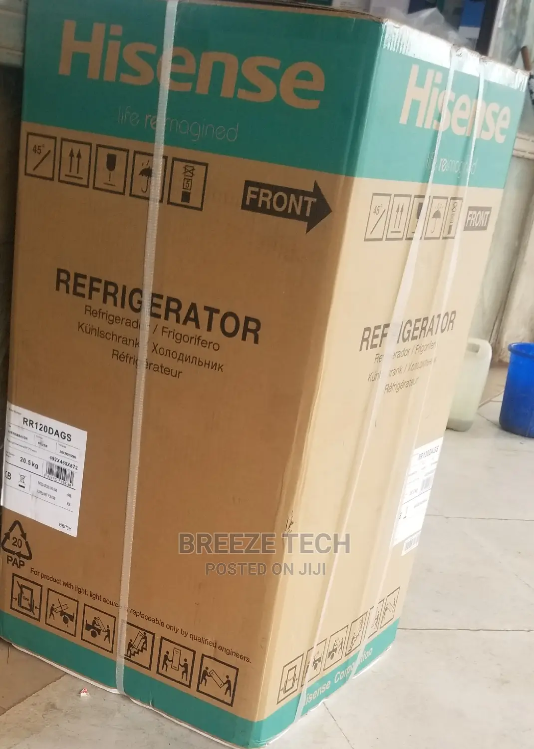 120 Ltrs Hisense Refrigelator