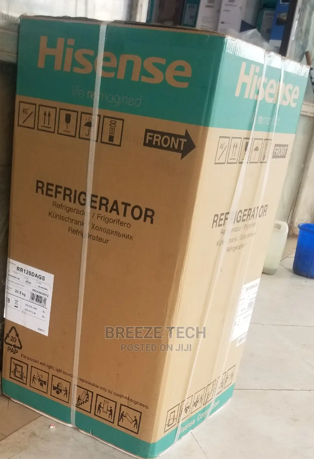 120 Ltrs Hisense Refrigelator