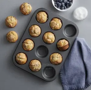 12 Holes Cake Baking Tray