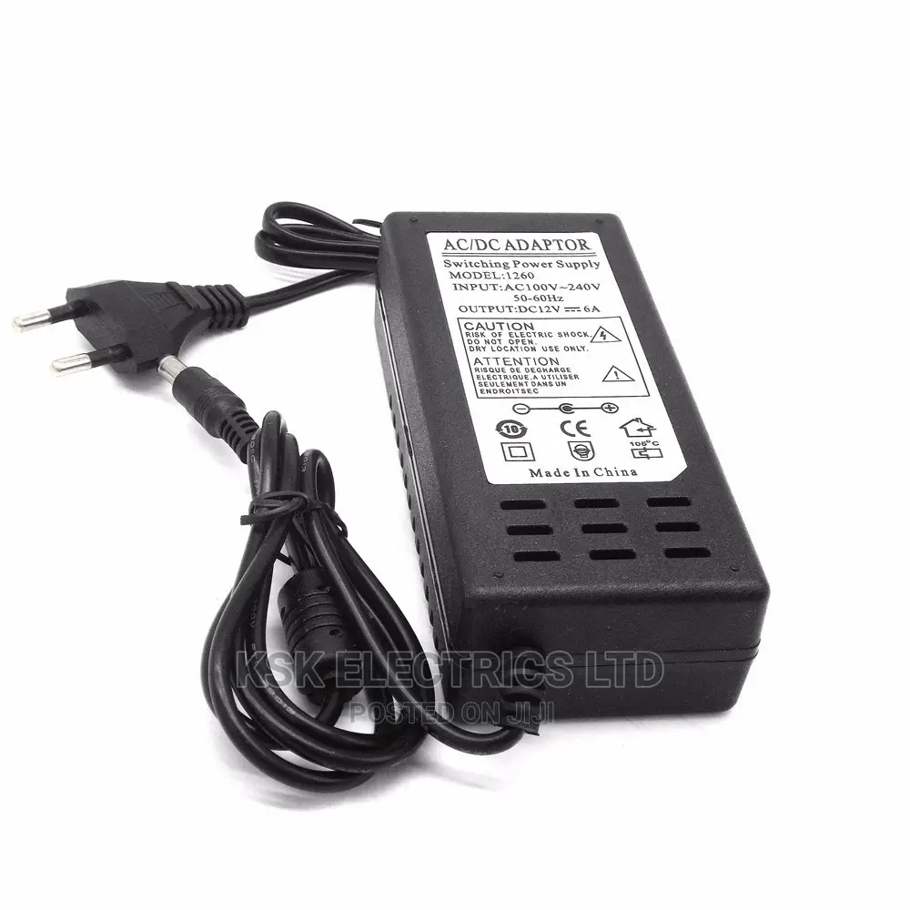 Ac/Dc Adapter 12v--6a