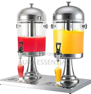 16L Beverage Dispenser With Double Tanks