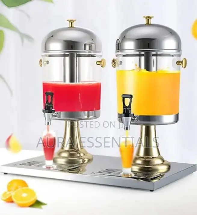 16L Beverage Dispenser With Double Tanks