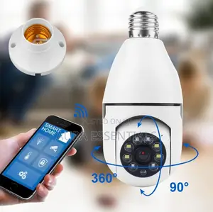 Smart Bulb 360 Security Camera