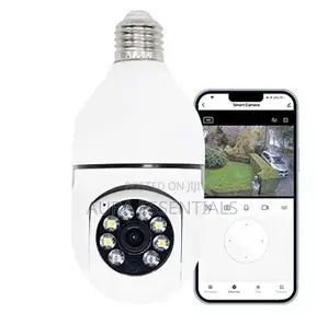 360 Panoramic Wifi IR IP E27 Light Bulb Camera 1080P HD