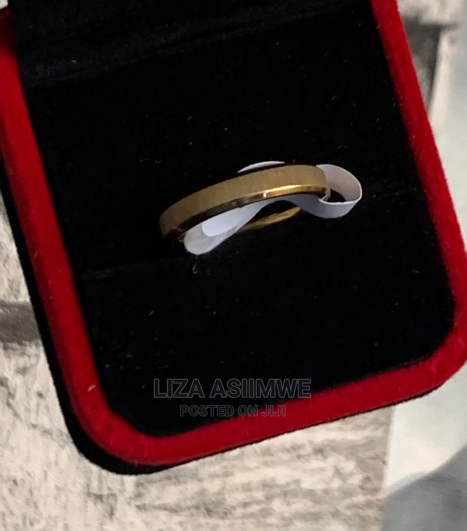 A Simple Wedding Ring Available in Size 17(7)