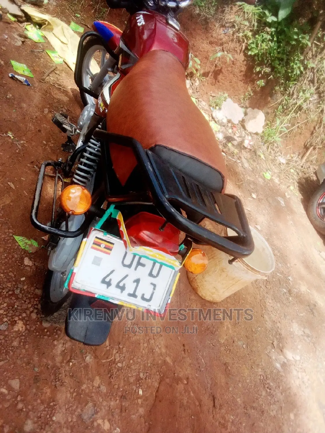 TVS HLX 125 2017 Orange