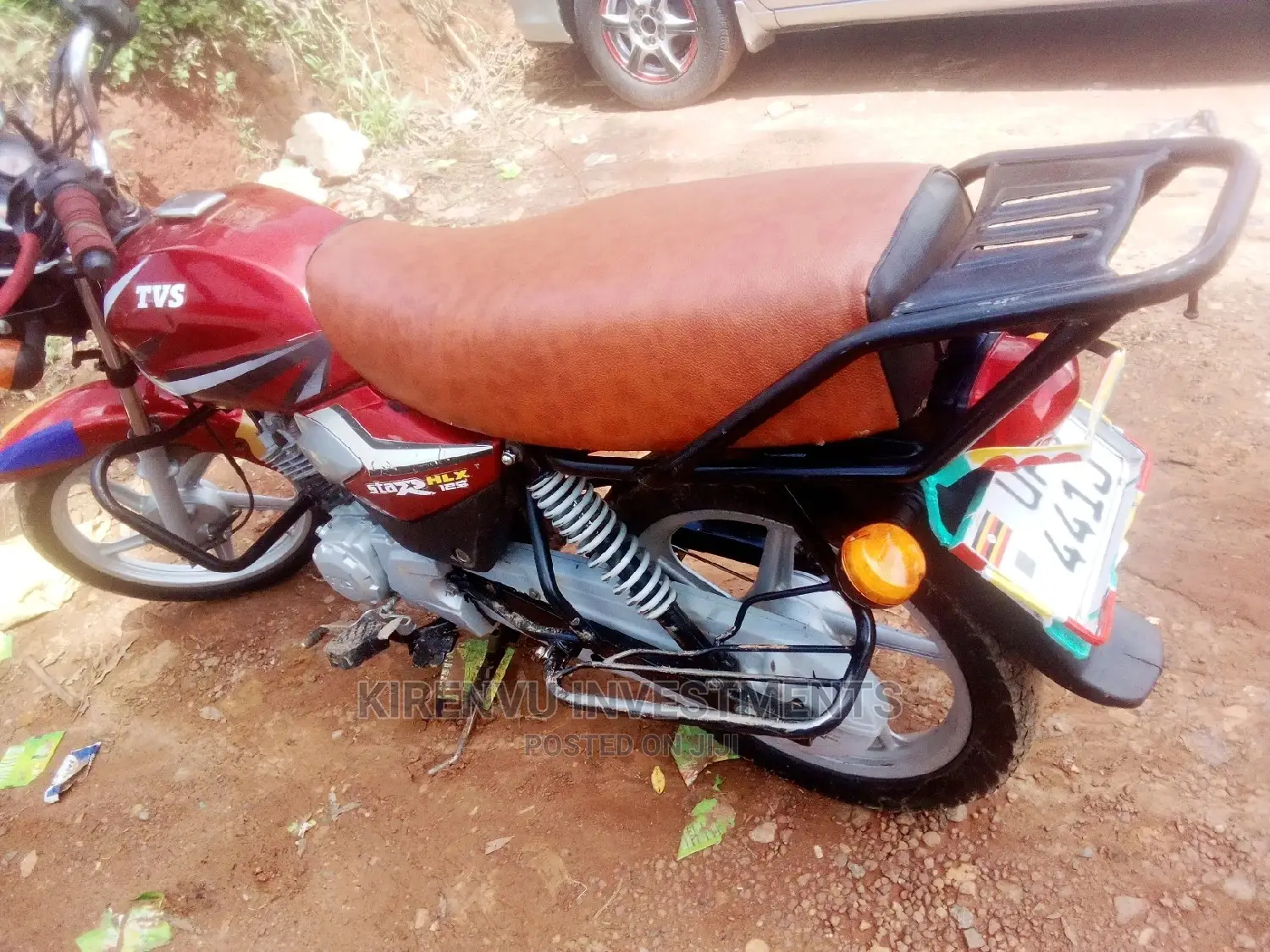 TVS HLX 125 2017 Orange