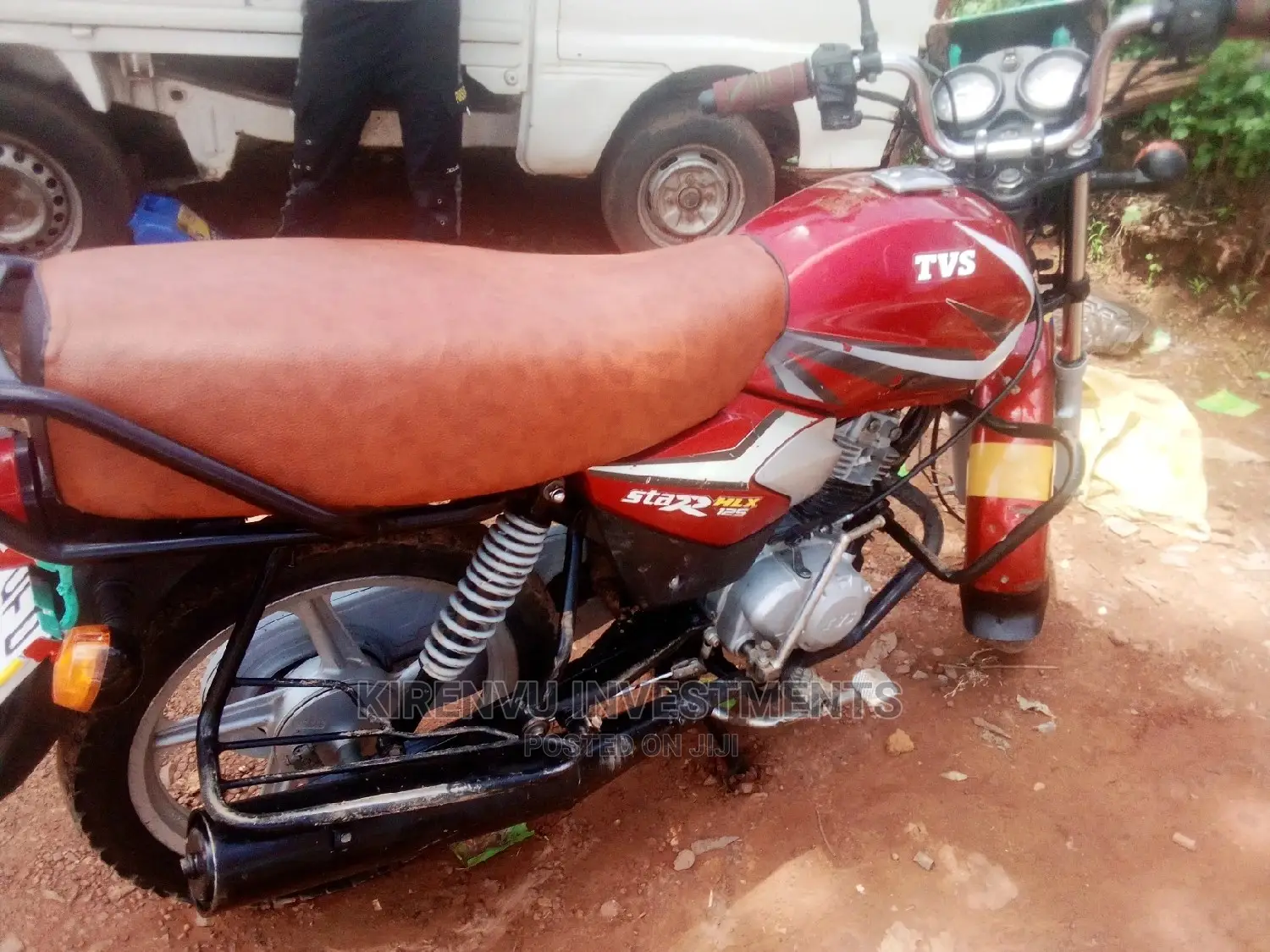 TVS HLX 125 2017 Orange