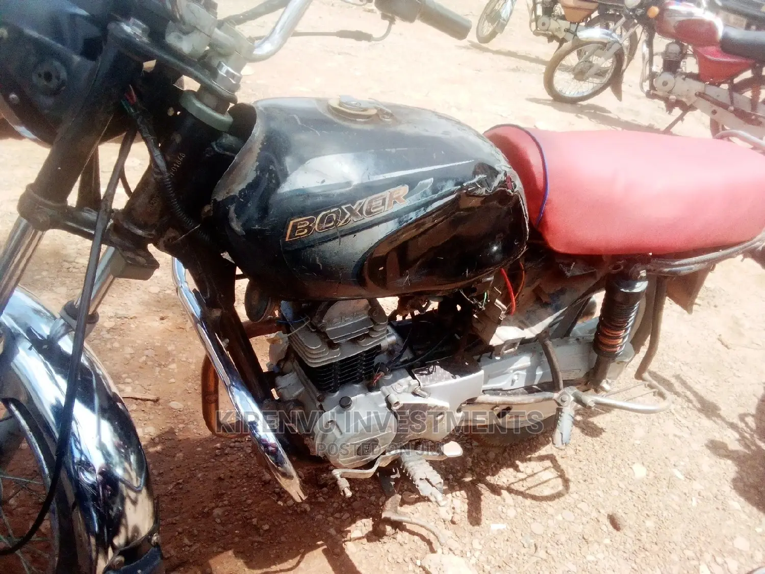 Bajaj Boxer BM100KS 2013 Red