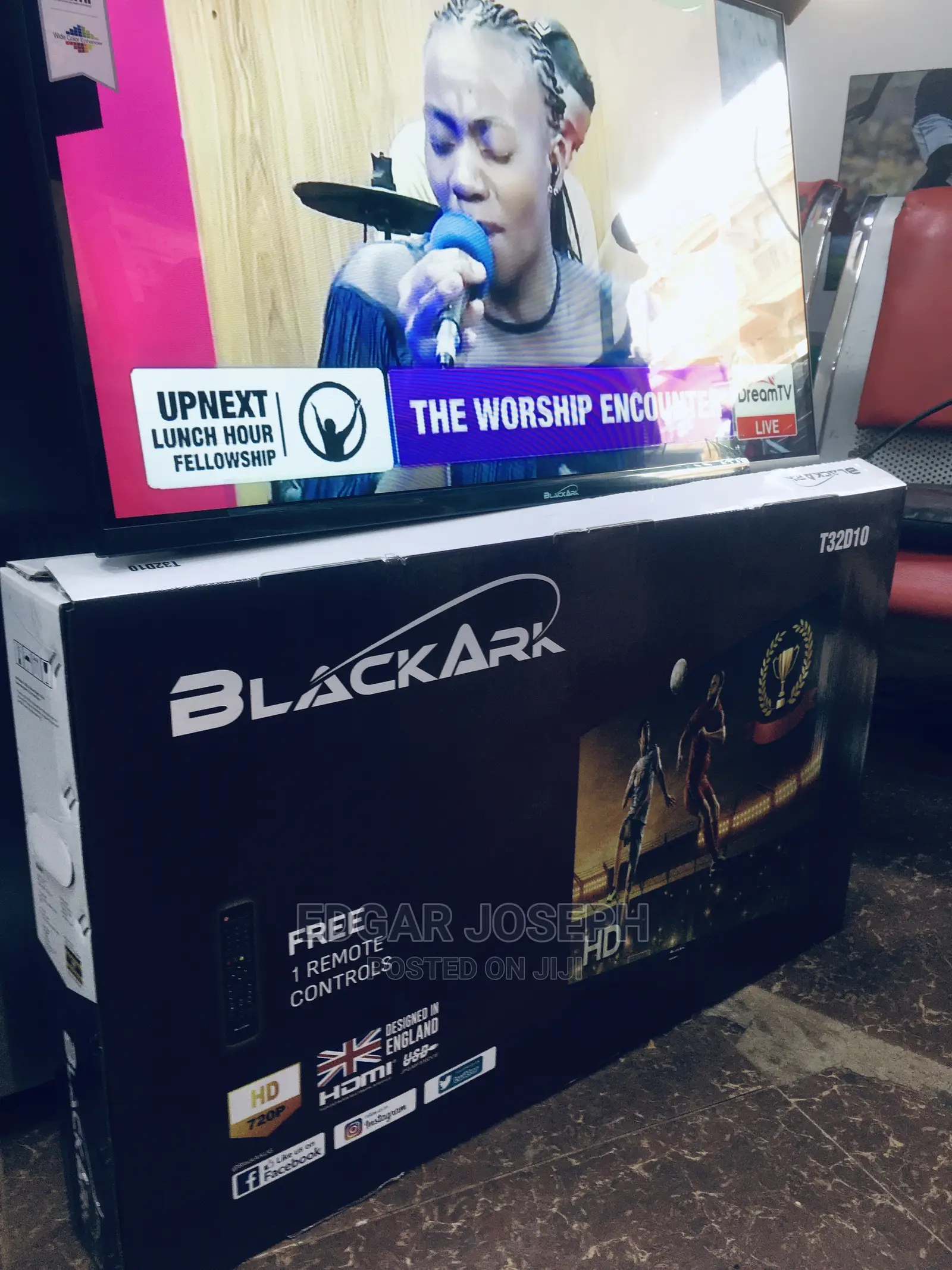Black Ark 32 Inches Tv