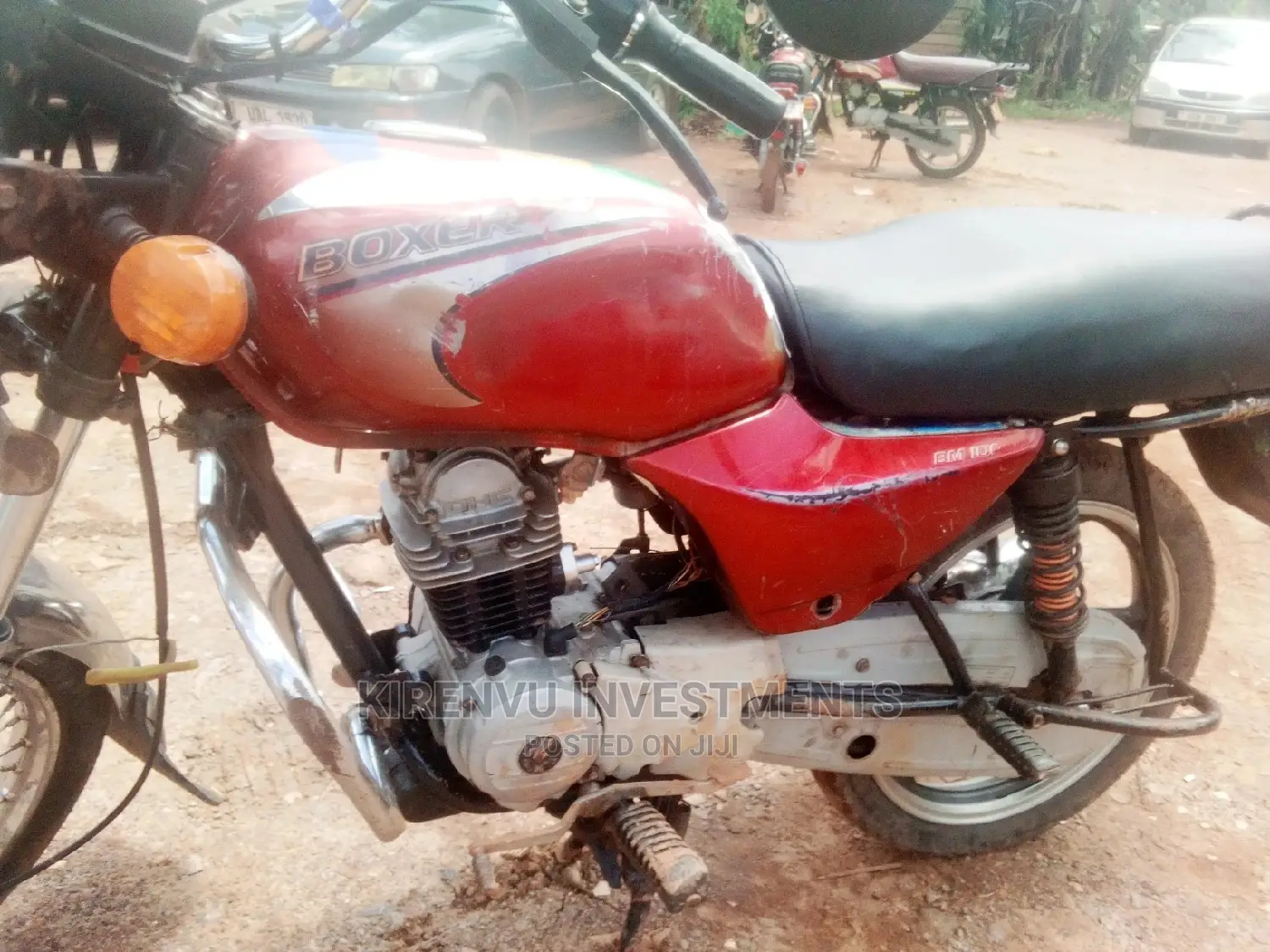 Bajaj Boxer BM100ES 2014 Red