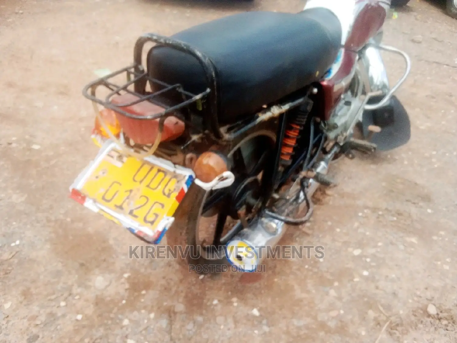 Bajaj Boxer BM100ES 2014 Red