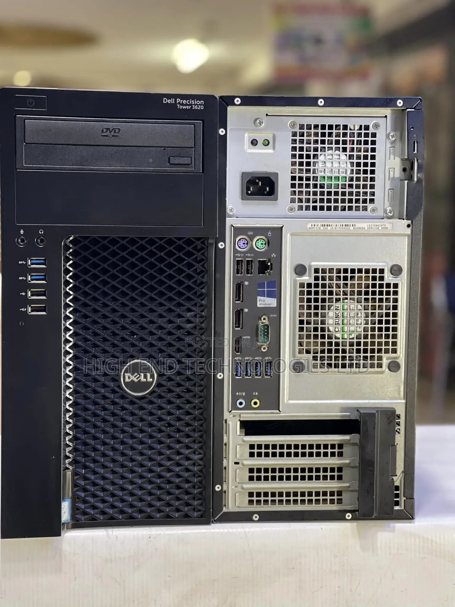 Desktop Computer Dell Precision 5820 8GB Intel Core I5 HDD+SSD 500GB