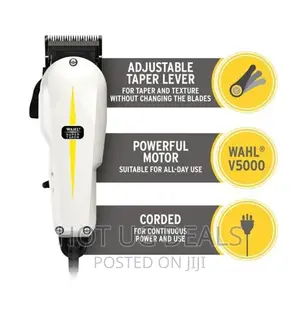 Super Taper Clipper Electric Shaver - White
