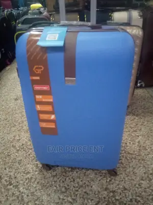 Plastic Suitcases Medium (Blue)