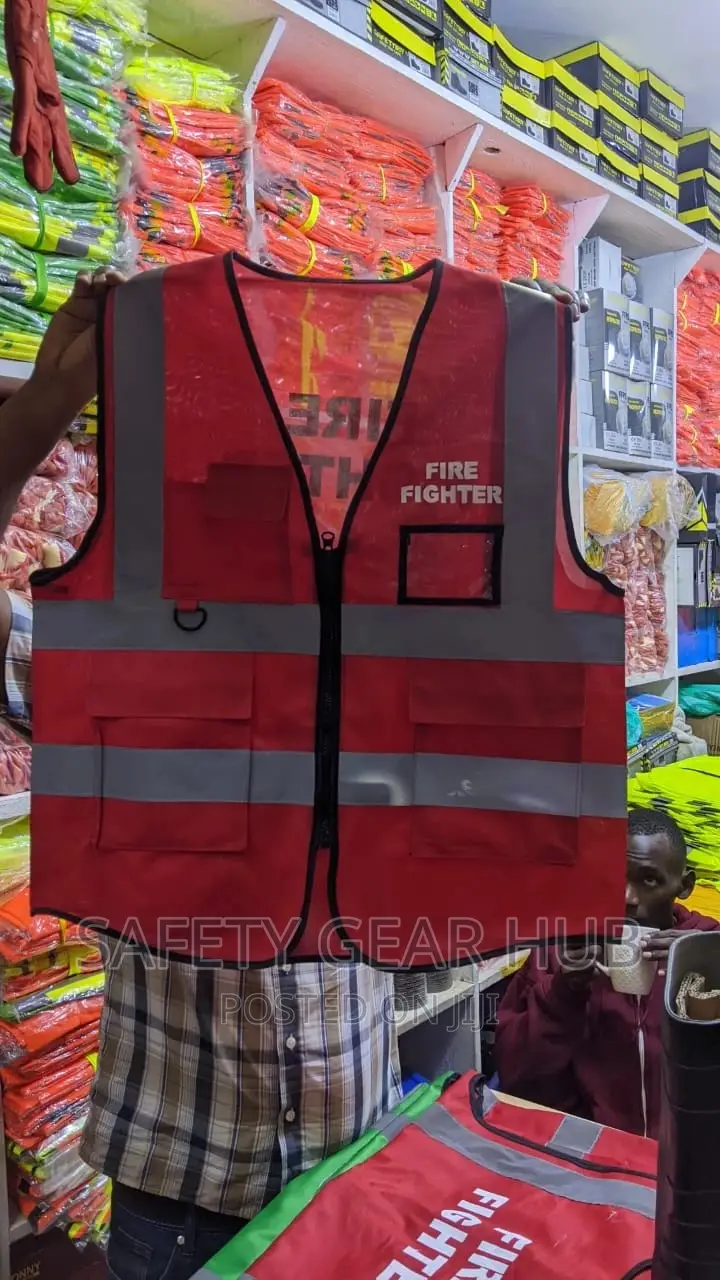 Reflector Jacket Red