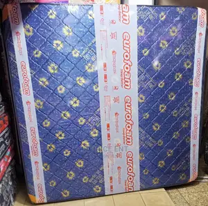 Mattress Eurofoam Quilted Density.5*6* 6 Inches (Blue)