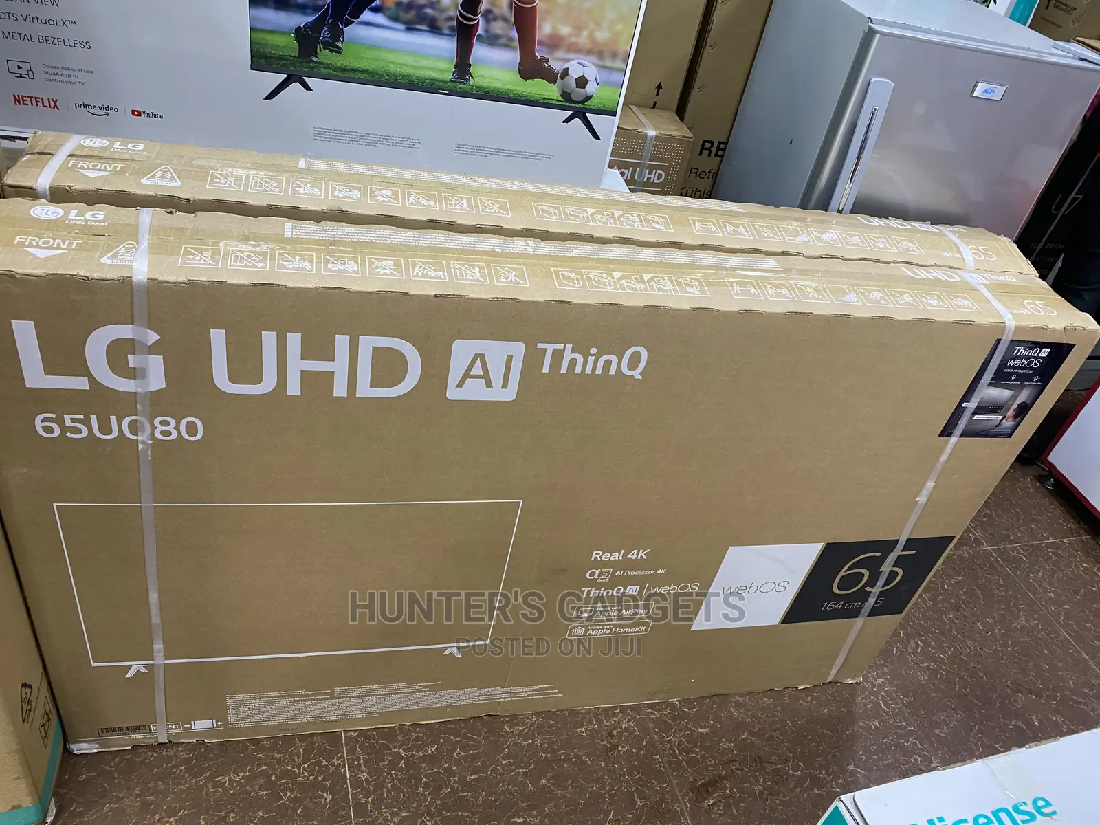 Lg 65inch Uq80 Series Smart Uhd Ultra Slim Model 2022