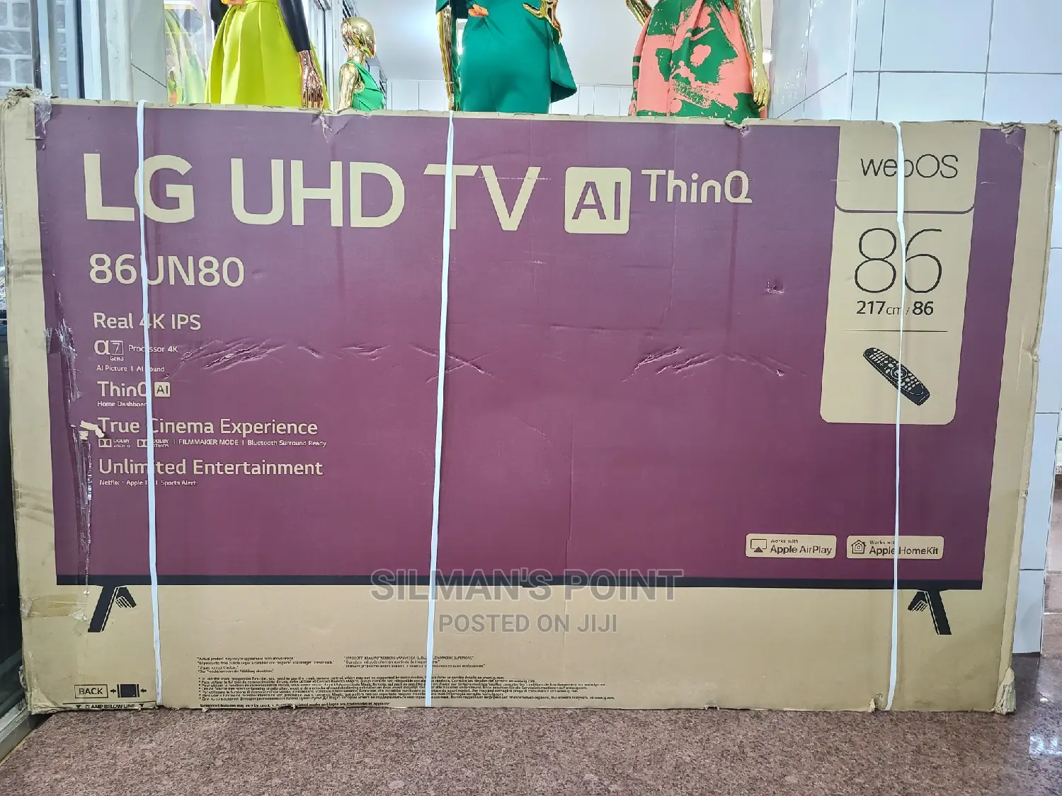 Lg 86" Un80 Uhd Smart Tv