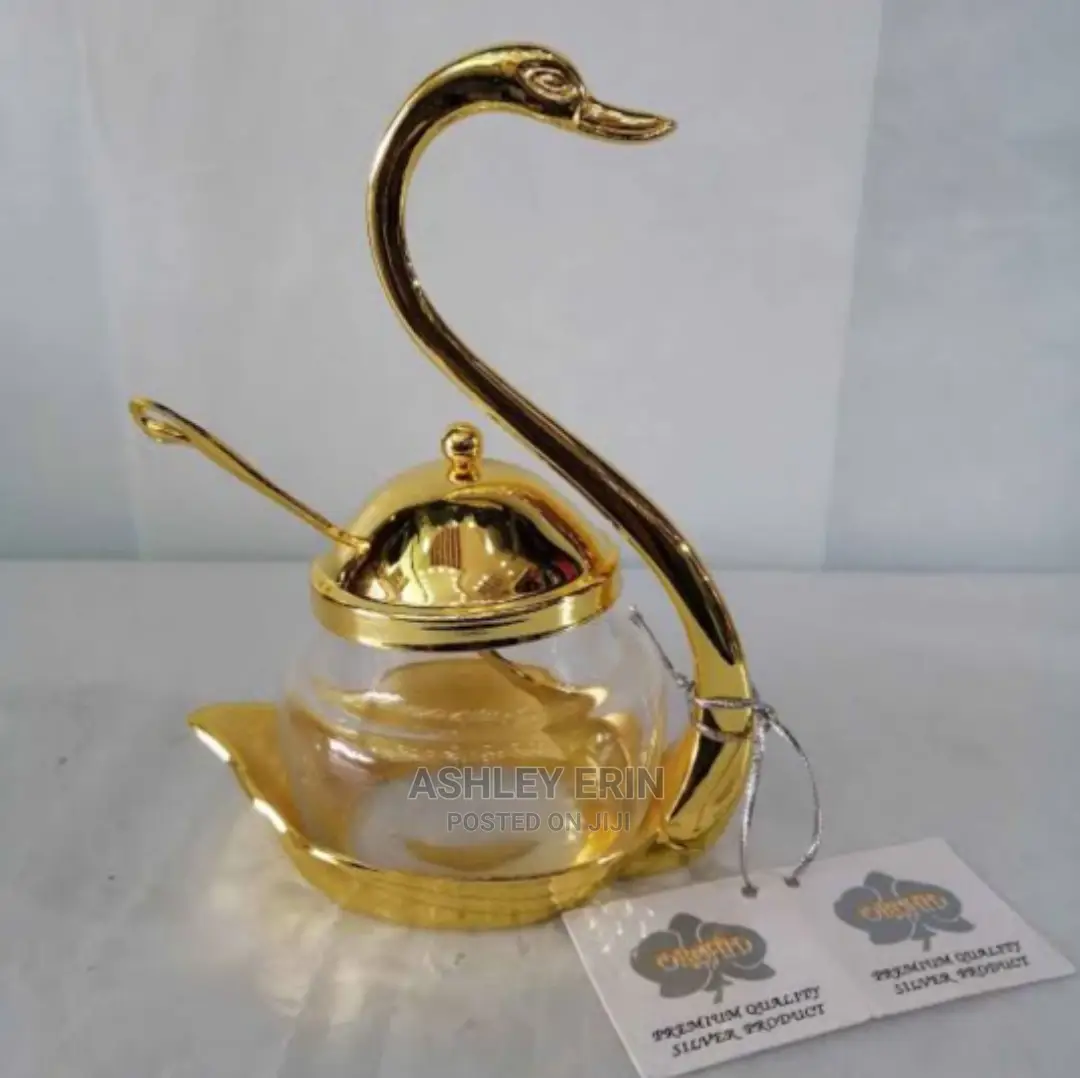 Swan Sugar Dish Salt and Pepper Bottle Bowl