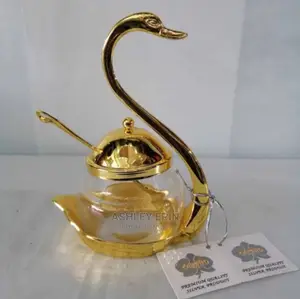 Swan Sugar Dish Salt and Pepper Bottle Bowl