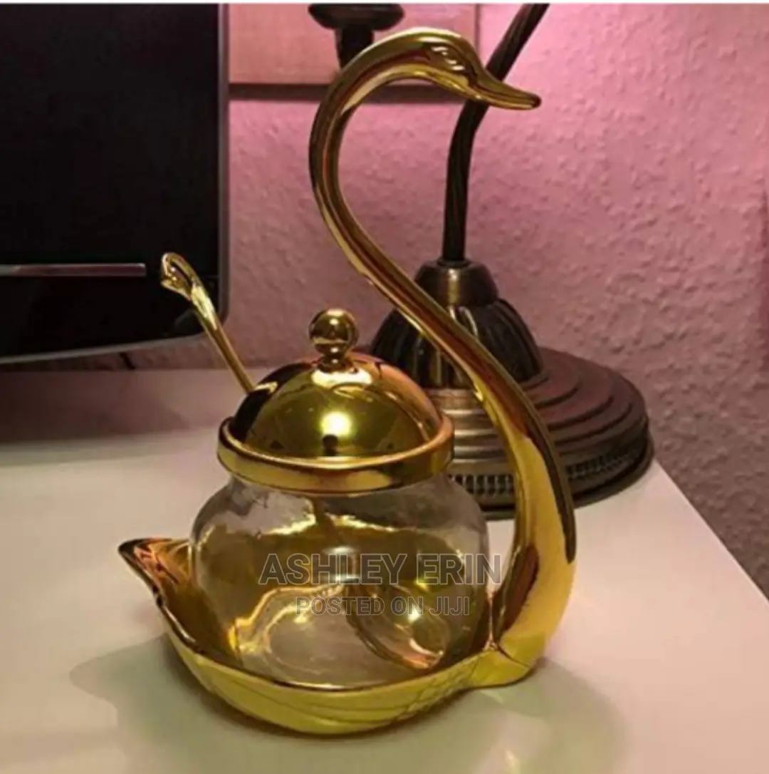 Swan Sugar Dish Salt and Pepper Bottle Bowl