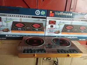 HOFFMANS Double Electric Infrared Cooker // 5000w // HM-9099