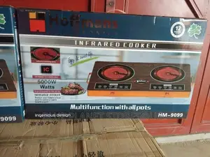 HOFFMANS Double Electric Infrared Cooker // 5000w // HM-9099