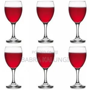 6pieces of 300 Ml Juice, Wine Glass