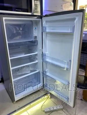 195l Single Door Silver Refrigerator- Silver