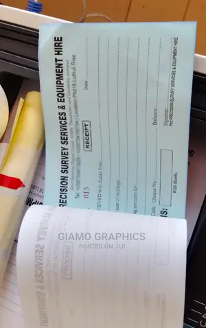 Self-Carbonised Receipt Book A5