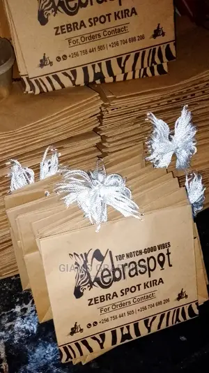 Zebra Restaurant Customized Paperbags