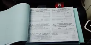 4 on 1 Receipt Books ( A6)