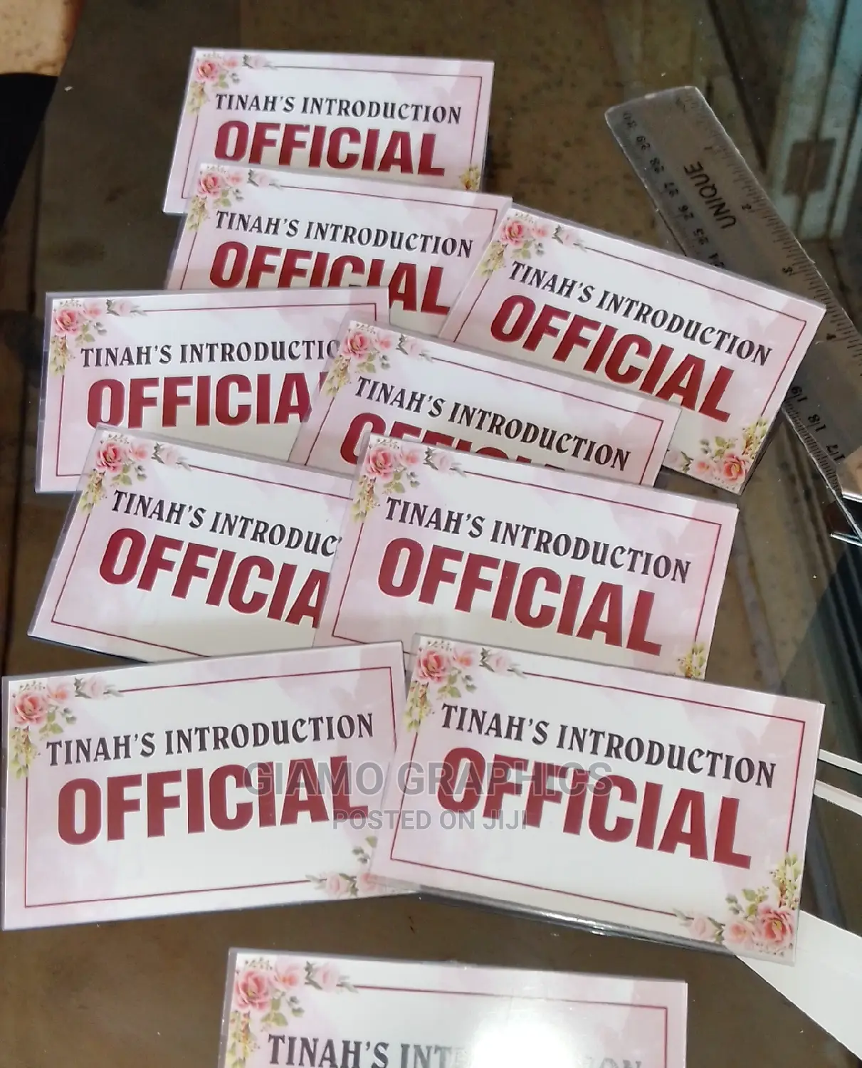 Small Envent Official Tags